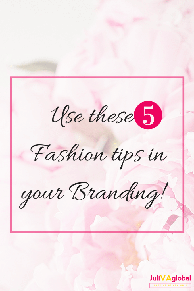 branding fashion tips for your business