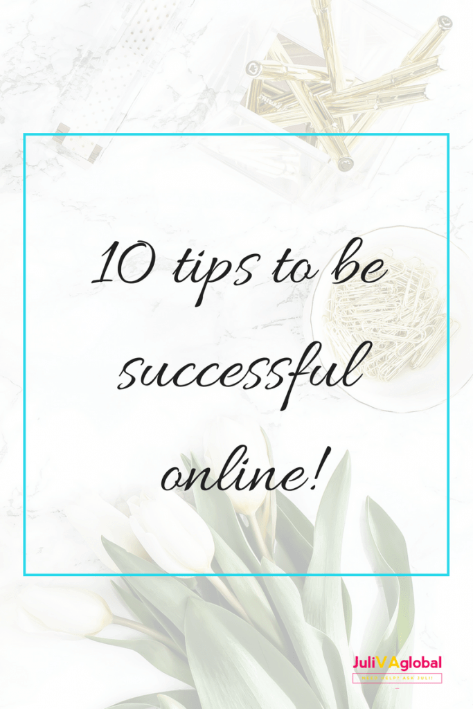 recommended online successful tips