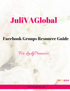JuliVAglobal Facebook Groups Recommendations